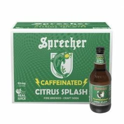 Sprecher Citrus Splash, 16 oz. Bottles / 12 Pack - Soda