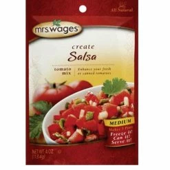 Mrs. Wages Salsa Medium Tomato Mix, 4 oz. - Canning Ingredients