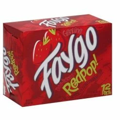 Faygo RedPop Soda, 12 Pack of 12 oz. Cans