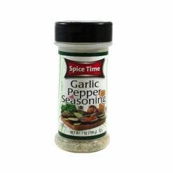 Spice Time Garlic Pepper Seasoning, 7 oz. - Spices & Seasonings