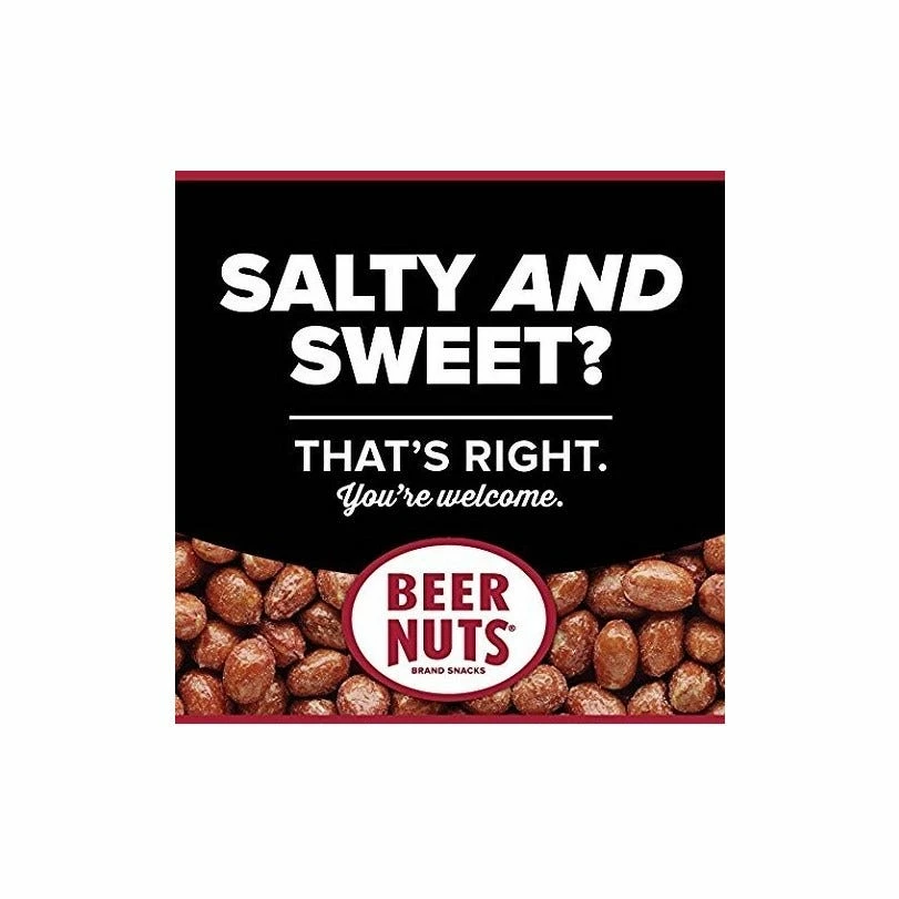 Beer Nuts Original Sweet & Salty Peanuts, 12 oz. Can - 70143 3 Beer Nuts Original Sweet & Salty Peanuts, 12 oz. Can - 70143 - Image 3