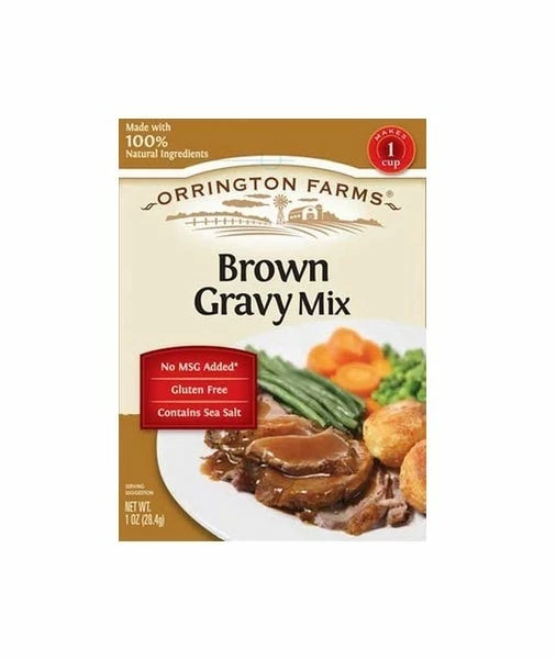 Orrington Farms Brown Gravy Mix, 1 oz. 1 Orrington Farms Brown Gravy Mix, 1 oz.