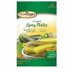 Mrs. Wages Hot Spicy Pickle Quick Process Mix, 6.5 oz. - Canning Ingredients