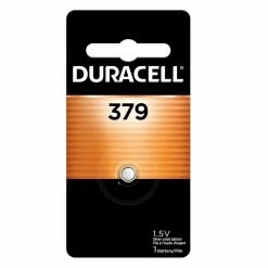 Duracell 379 Silver Oxide Button Battery, 1 Pack - Household Batteries