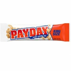 PayDay - King Size Candy Bar, 3.4 oz. - Chocolate