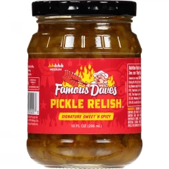 Famous Dave's Sweet 'n Spicy Pickles Relish 10oz - Pickles & Relishes