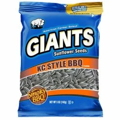 Giants KC Style BBQ Sunflower Seeds, 5oz. - Salty Snacks