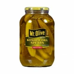 Food & Household Goods Sales 15 Mt. Olive Kosher Dill Pickle Spears Fresh Pack, 64oz - Pickles & Relishes