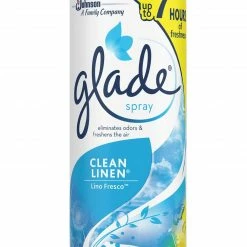 Glade Clean Linen Room Spray Air Freshener 8oz 73332 - Air Fresheners