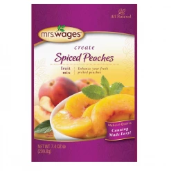 Mrs. Wages Spiced Peaches Fruit Mix, 7.4 oz. - Canning Ingredients