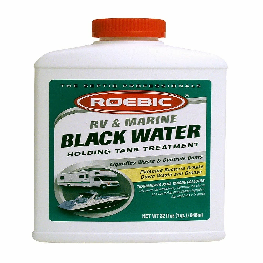 Roebic RV and Marine Blackwater Treatment 32 oz - RV-Q-12 - Drain & Septic Care 1 Roebic RV and Marine Blackwater Treatment 32 oz - RV-Q-12 - Drain & Septic Care