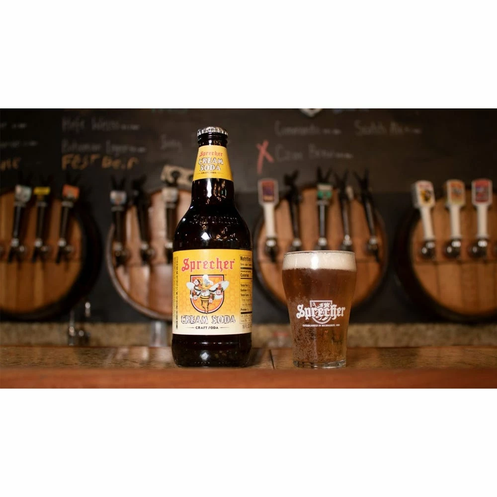 Sprecher Craft Cream Soda, 16 oz. 3 Sprecher Craft Cream Soda, 16 oz. - Image 3