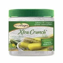 Mrs. Wages Xtra Crunch Calcium Chloride Granules, 5.5 oz. - Canning Ingredients