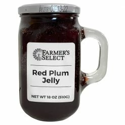 Farmer's Select Red Plum Jelly, 18 oz. - Jams & Jellies