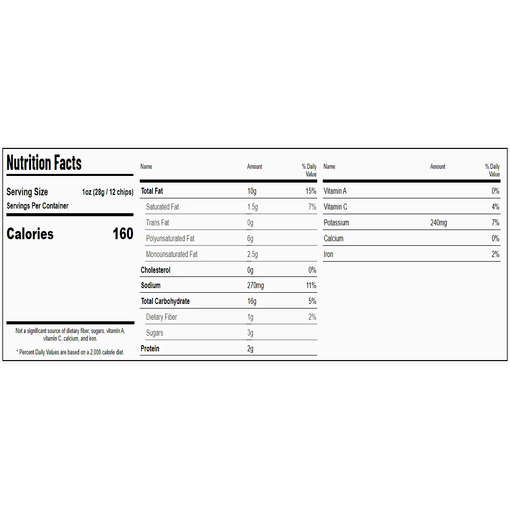 Uncle Ray's Sour Cream Onion Flavored Potato Chips, 8oz - Chips & Crackers 2 Uncle Ray's Sour Cream Onion Flavored Potato Chips, 8oz - Chips & Crackers - Image 2