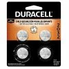 Duracell 2032 3V Lithium Coin Battery, 4 Pack - Household Batteries