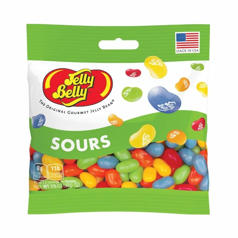Jelly Belly® Sours Gourmet Jelly Beans, 3.5 oz. - Gummy & Chewy 1 Jelly Belly® Sours Gourmet Jelly Beans, 3.5 oz. - Gummy & Chewy