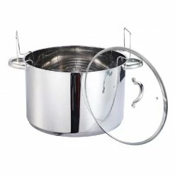 Gourmet Edge 21.5 Qt Stainless Steel Water Canner - 20-3021 - Canning Appliances