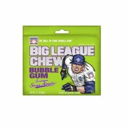 Various Brands Big League Chew Swingin' Sour Apple™ Bubble Gum, 2.12 oz.