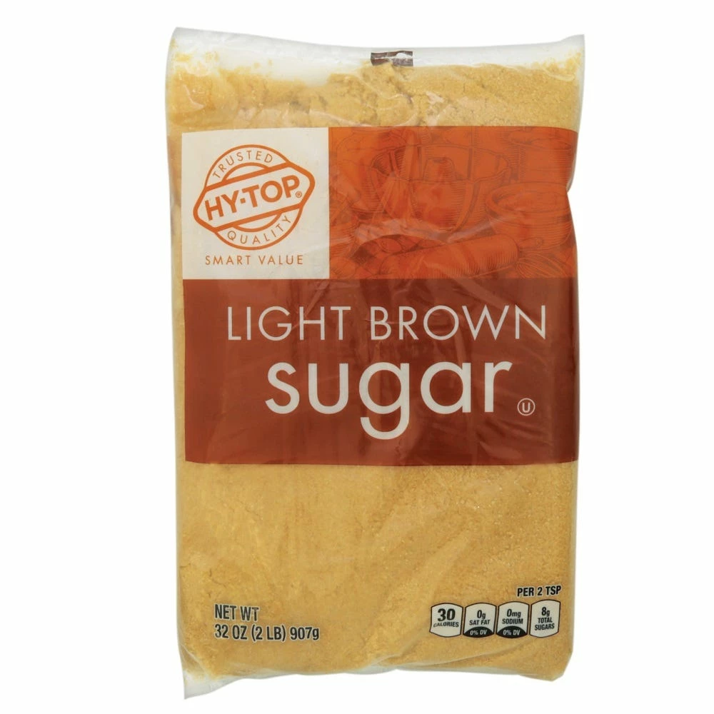 HyTop Light Brown Sugar, 32 oz. - Sugar & Sweeteners 1 HyTop Light Brown Sugar, 32 oz. - Sugar & Sweeteners