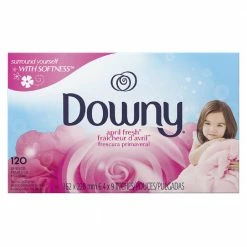 Procter and Gamble Distributing Downy April Fresh Fabric Softener Sheets 120CT - Laundry Detergent
