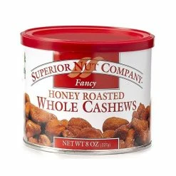 Superior Nut Company Honey Roasted Cashews, 8 oz.