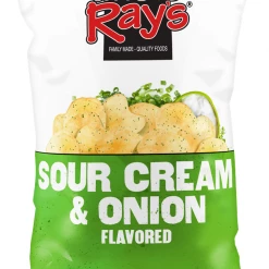 Uncle Ray's Sour Cream Onion Flavored Potato Chips, 8oz - Chips & Crackers