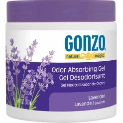 Gonzo Odor Absorbing Gel Lavendar 14oz. 4123D - Cleaning & Janitorial Supplies