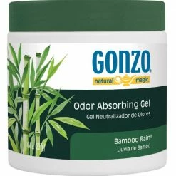 Gonzo Odor Absorbing Gel Bamboo Rain 14oz. 4121D - Cleaning & Janitorial Supplies