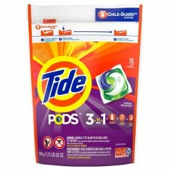 Tide PODS Liquid Detergent Pacs Spring Meadow 35 Count - 50963 - Laundry Detergent