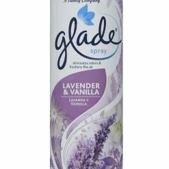 Glade Room Spray Air Freshener Lavender and Vanilla 8oz 73334 - Air Fresheners
