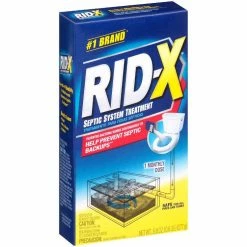 Rid-X Rid X Septic Tank System Treatment Single Dose 9.8 oz 80306 - Drain & Septic Care