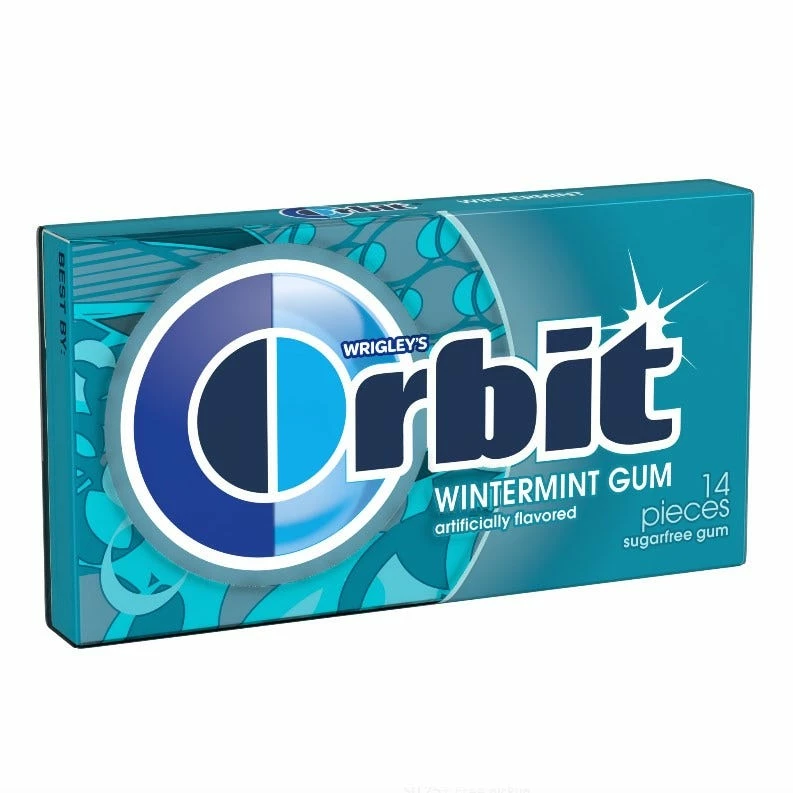 Orbit Wintermint Sugar Free Gum, 14 Sticks 1 Orbit Wintermint Sugar Free Gum, 14 Sticks