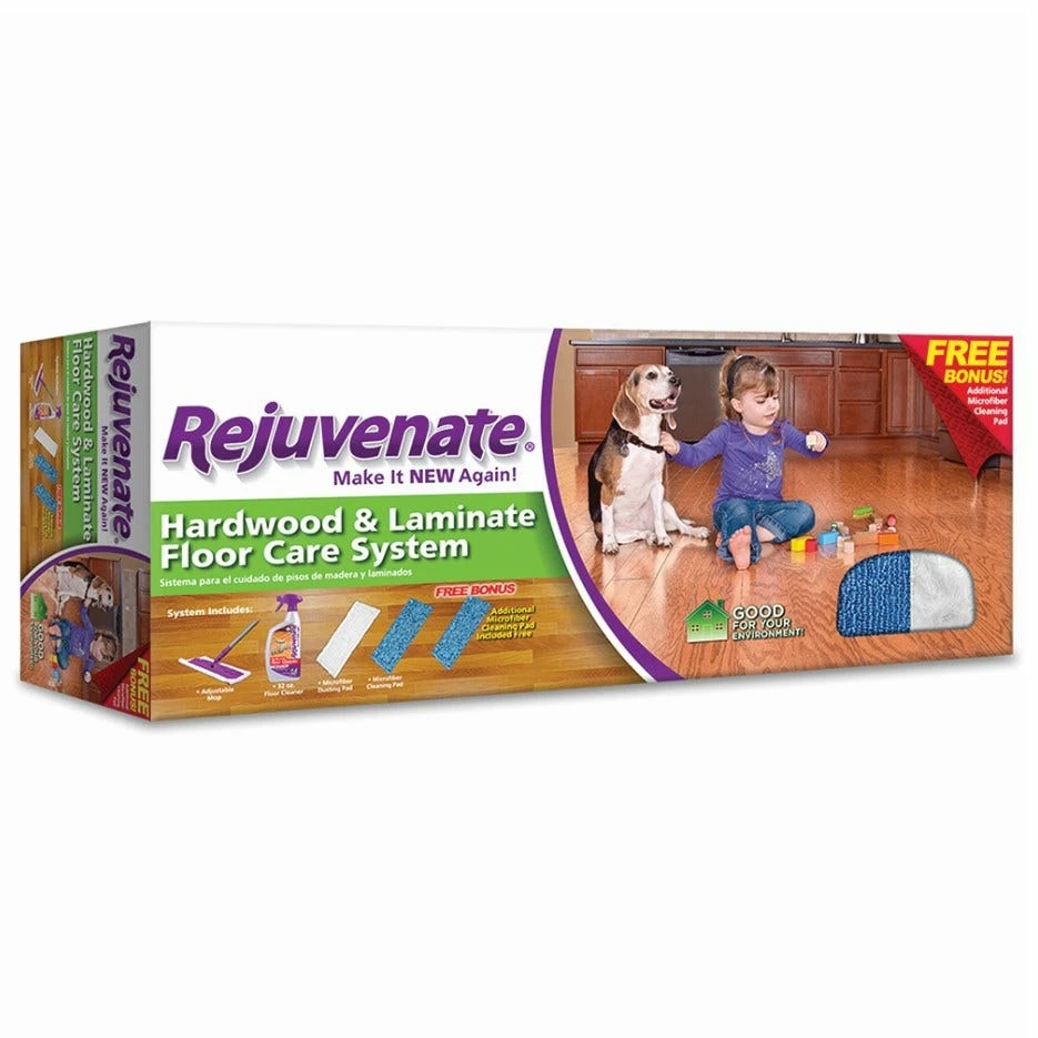 Rejuvenate Hardwood & Laminate Floor Care System Mop Kit RJMOPKIT - All-Purpose Cleaners 1 Rejuvenate Hardwood & Laminate Floor Care System Mop Kit RJMOPKIT - All-Purpose Cleaners