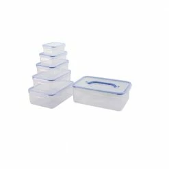 Nicole Home Collection Heavy Duty Nesting/Locking Containers - 02067 - Food Storage
