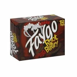 Faygo Draft Style Root Beer Soda, 12 Pack of 12 oz. Cans