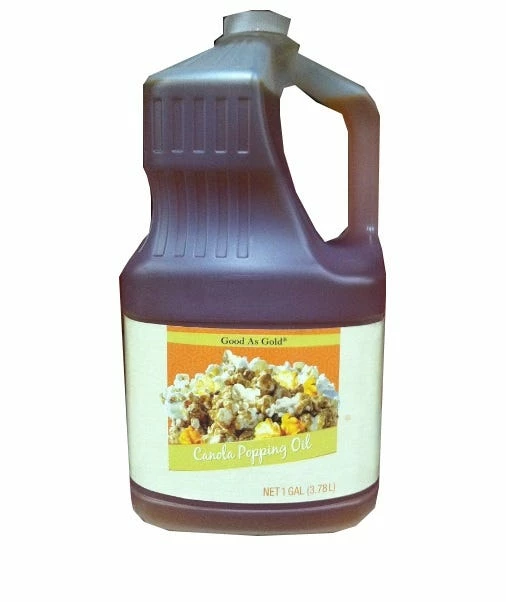 Good As Gold Canola Popping Oil, 1 Gallon - Oils 1 Good As Gold Canola Popping Oil, 1 Gallon - Oils