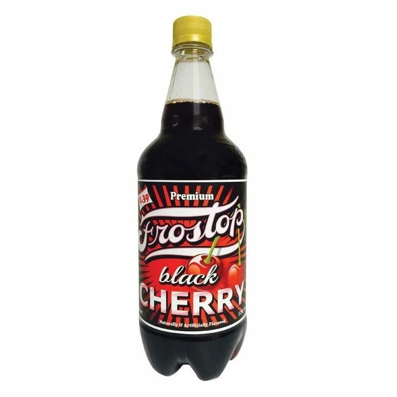 Frostop Back Cherry Soda, 32 oz. 1 Frostop Back Cherry Soda, 32 oz.