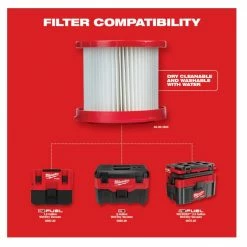 Milwaukee M18 and M12 Wet/Dry Vacuum Filter - 49-90-1900 - Dry Vacs 6 Milwaukee M18 and M12 Wet/Dry Vacuum Filter - 49-90-1900 - Dry Vacs -Food & Household Goods Sales 68433cbd488d9d99e528bdc984ceb4bd9f18a20c 2022016772 3