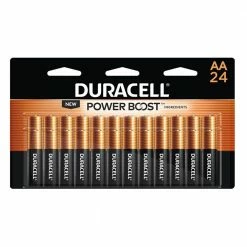 Duracell Coppertop AA Alkaline Batteries, 24 Pack - Household Batteries