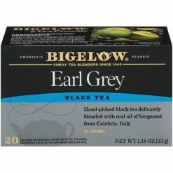 Bigelow Tea Earl Gray Black Tea Bags, 20 Count