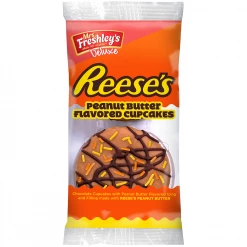 Mrs. Freshley's Mrs Freshley's Deluxe Reese's Peanut Butter Cupcake, 2 Pack - Snacks