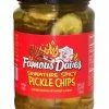 Famous Dave's Signature Spicy Pickle Chips, 24 oz. Jar - Pickles & Relishes