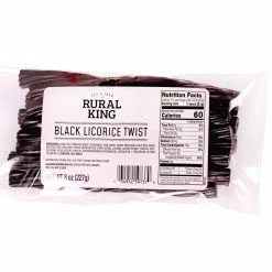 Rural King Classic Black Licorice Twist - Candy & Gum