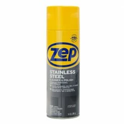 Zep Stainless Steel Cleaner, 14 oz - ZUSSTL14 - Surface Cleaners