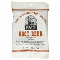 Claeys Old Fashioned Root Beer Hard Candies, 6 oz. - Hard Candy & Lollipops