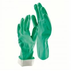 Libman Heavy-Duty Reusable Nitrile Gloves 1-pack, Large - Cleaning & Janitorial Supplies