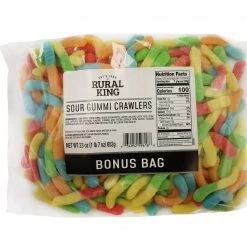 Rural King Sour Gummi Crawlers BONUS BAG - Candy & Gum