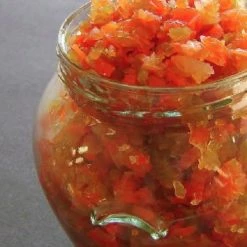 Various Brands Red Sweet Pepper Relish, 16 oz. - 7622 - Pickles & Relishes