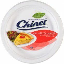 Chinet 60 Count Lunch Plates - 32332 - Disposable Kitchenware